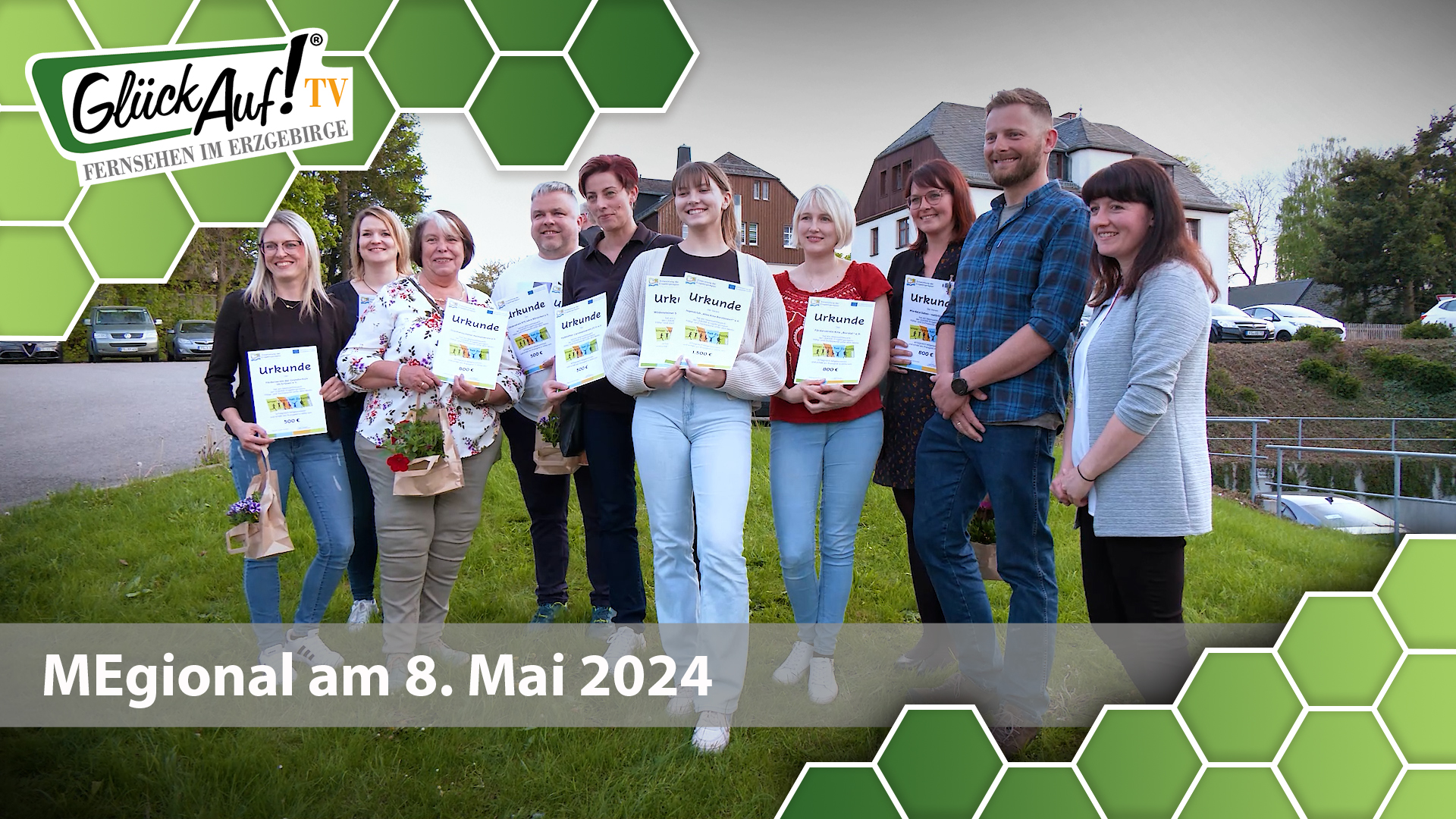 MEgional am 08. Mai 2024 mit der Auzeichnungsveranstaltung Ideenwettbewerb in Leubsdorf