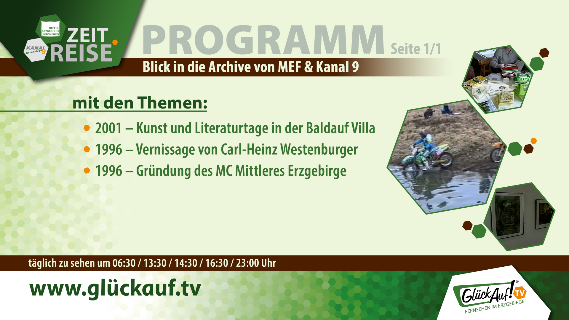 Glück Auf! Zeitreise für die Woche vom 21.03.2026 bis 27.03.2026 Glück Auf! Zeitreise für die Woche vom 21.03.2026 bis 27.03.2026