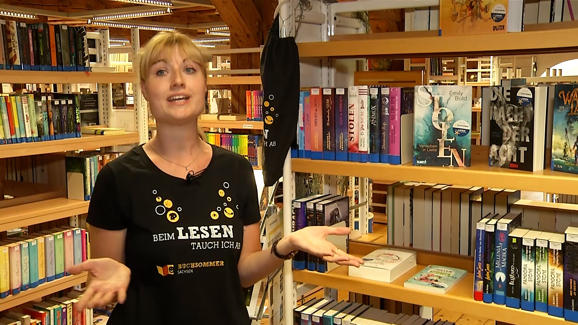 MEgional am 28. Juli 2021 mit dem Buchsommer in der Stadtbibliothek Marienberg