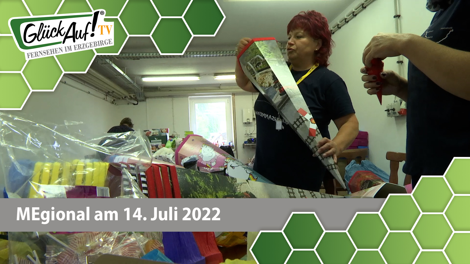 MEgional am 14. Juli 2022 - mit einer Zuckertüten-Aktion für das Ahrtal