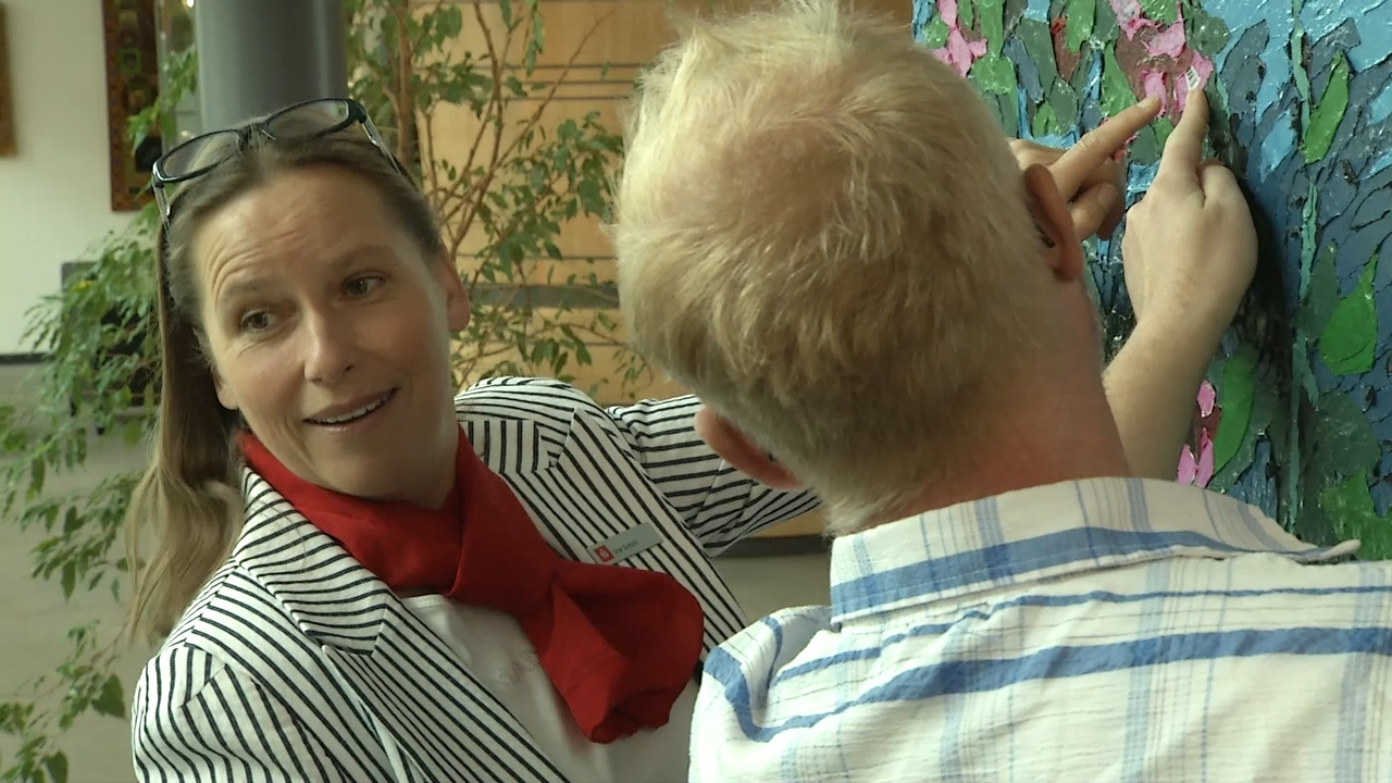 MEgional mit der neuen Ausstellung in der Sparkasse MEgional mit der neuen Ausstellung in der Sparkasse