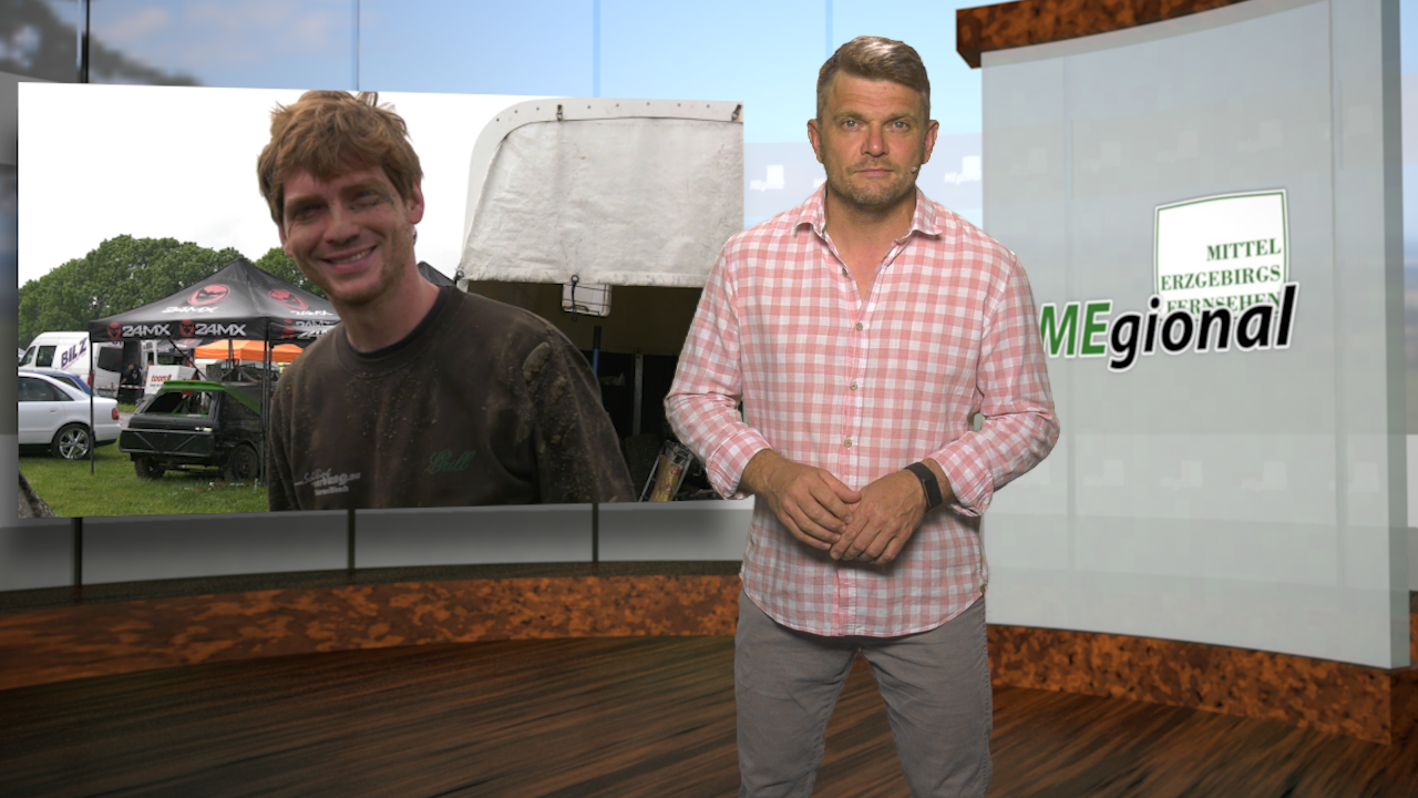 MEgional am 18. Juni 2019 mit dem Crash Car Rennen in Seiffen