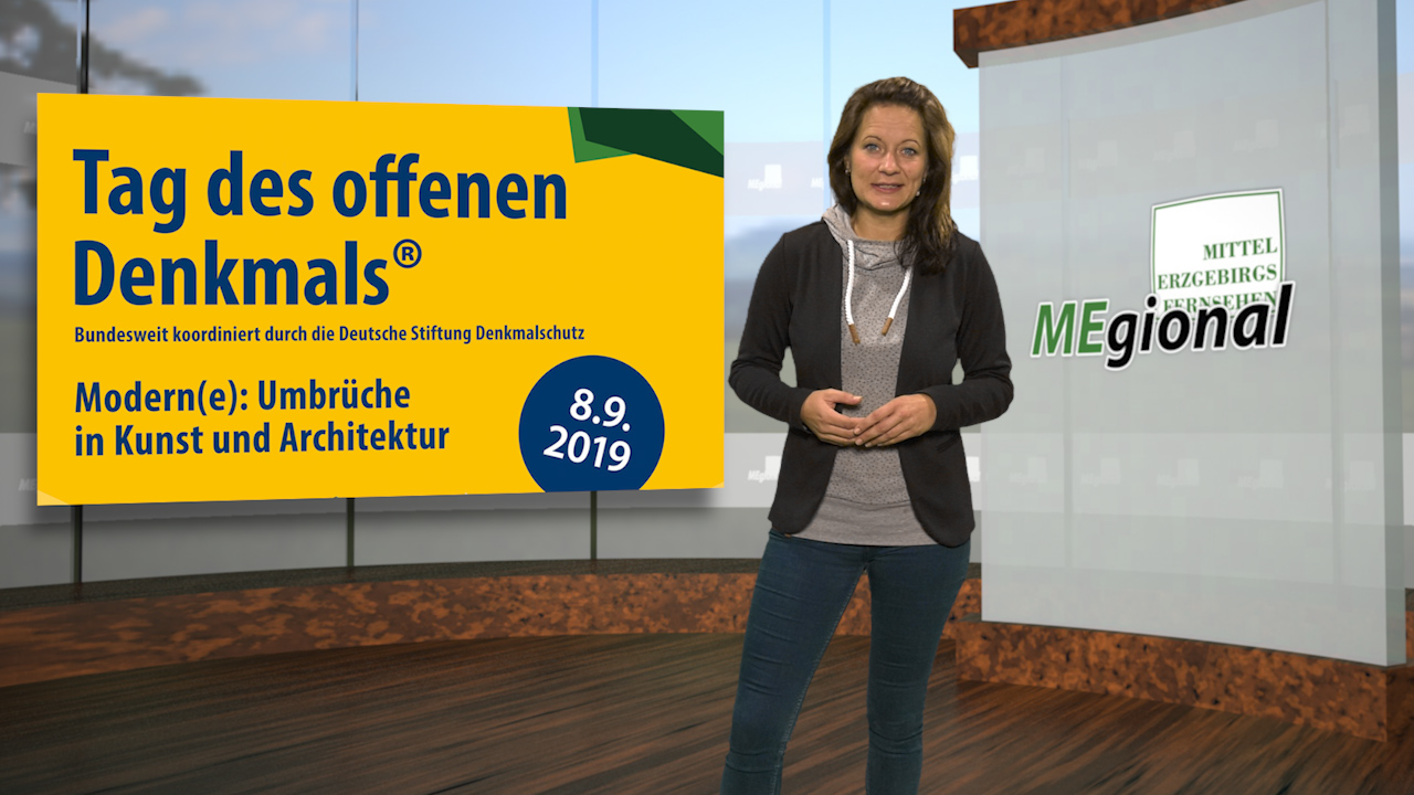 MEgional am 06. September 2019 mit einem Hinweis zum Tag des offenen Denkmals
