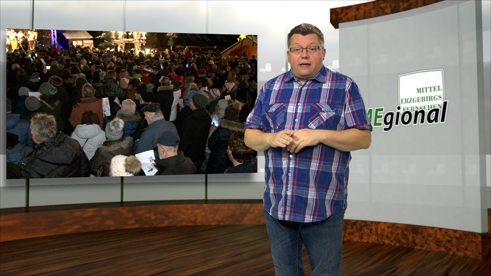 MEgional am 10. Dezember mit historischen Aufnahmen vom größten erzgebirgischen Weihnachtschor