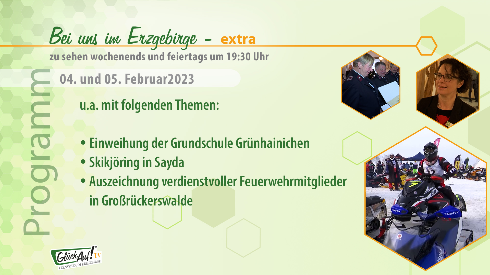 Bei uns im Erzgebirge - extra für die 06. Kalenderwoche 2023 Bei uns im Erzgebirge - extra für die 06. Kalenderwoche 2023