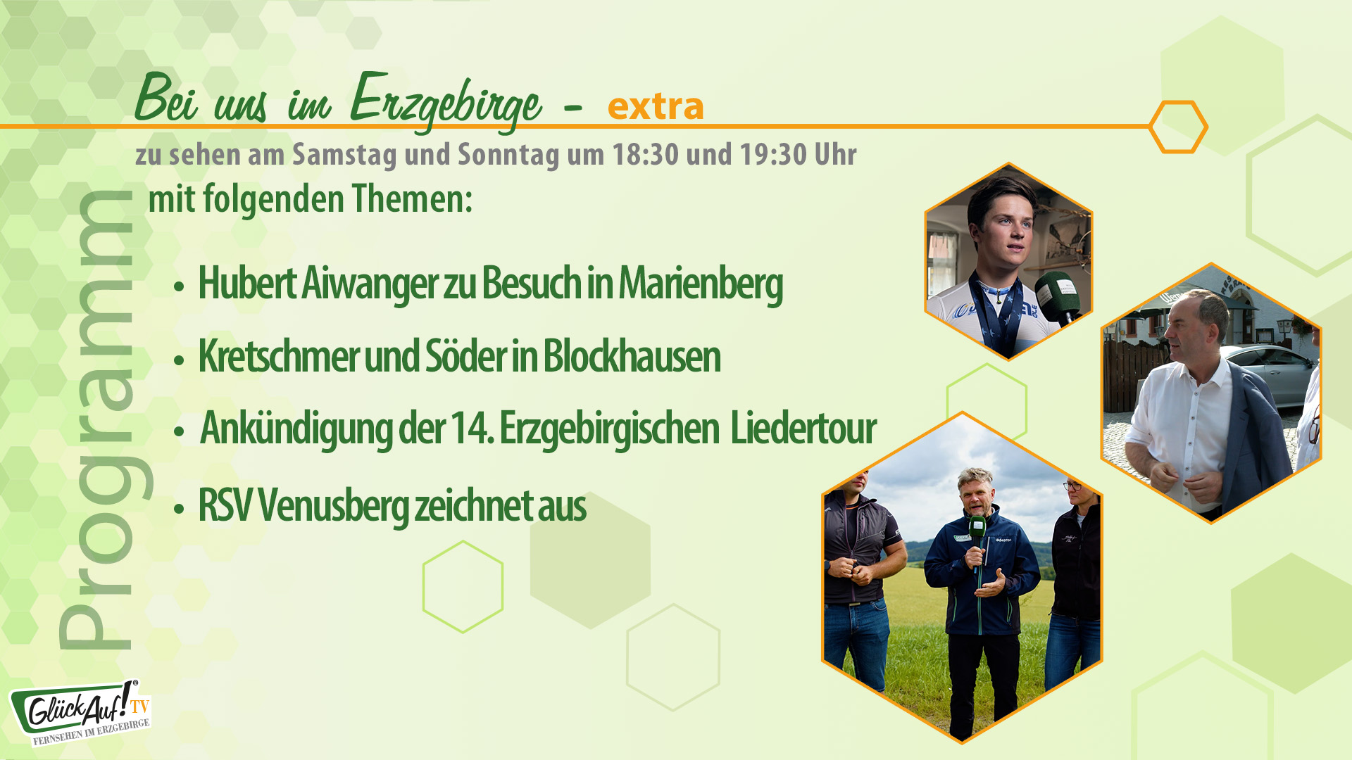 Bei uns im Erzgebirge - extra vom 10.08. und 11.08.2024 Bei uns im Erzgebirge - extra vom 10.08. und 11.08.2024