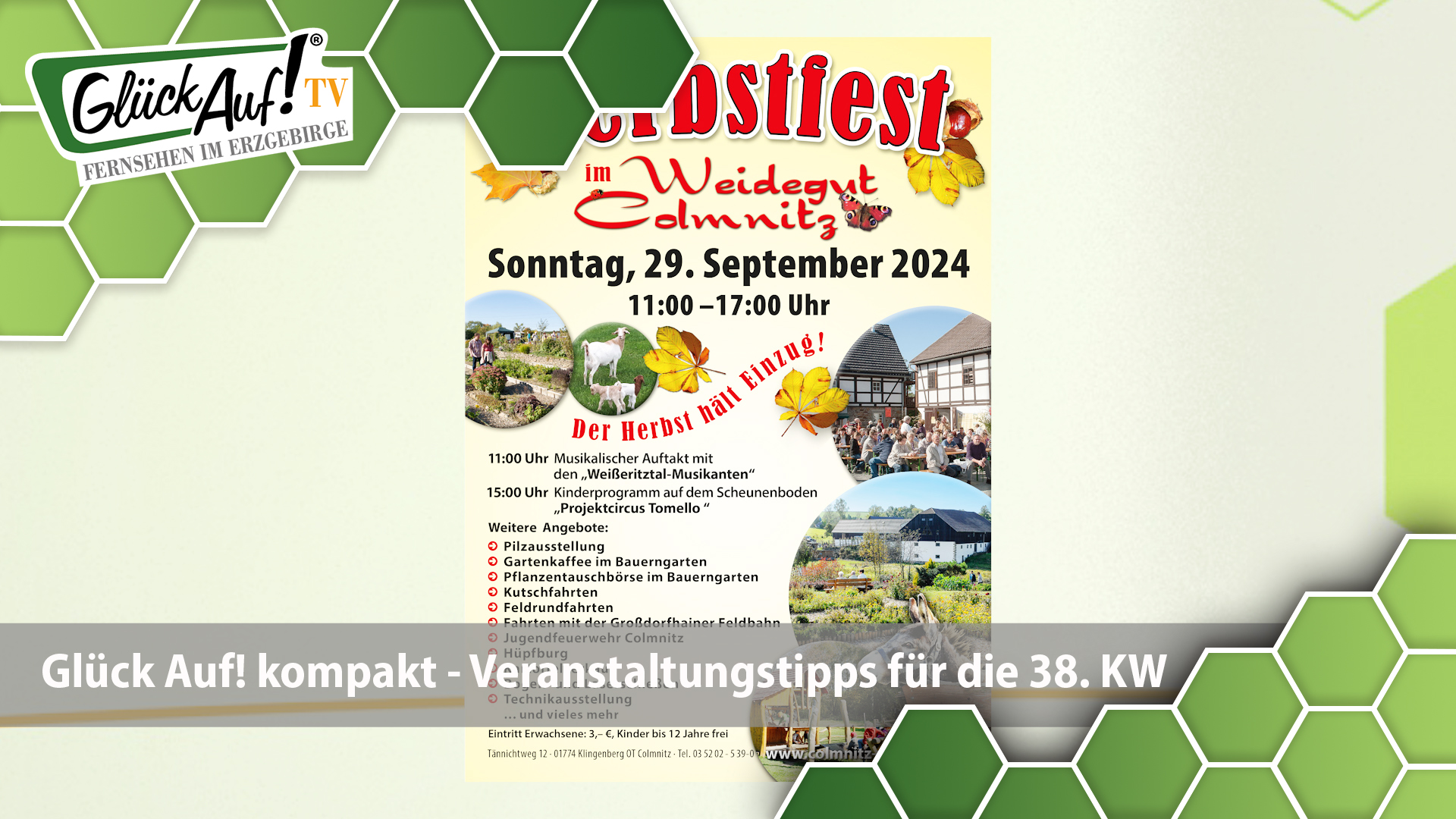 Glück Auf! kompakt für die Woche vom 14.09. bis 20.09.2024