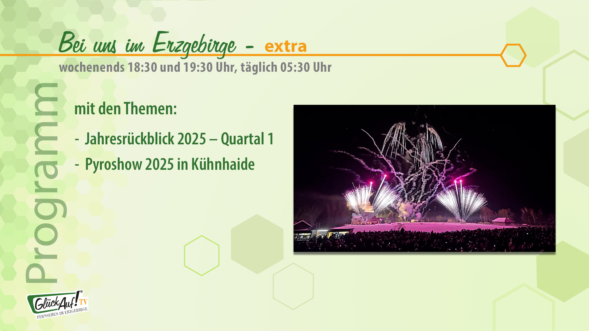 Bei uns im Erzgebirge - extra ab 27.12.2025