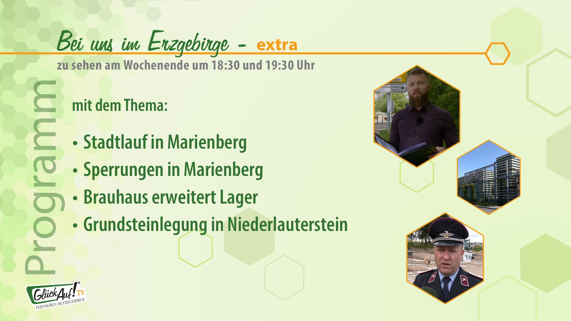 Bei uns im Erzgebirge - extra am 28.06. und 04.07. Bei uns im Erzgebirge - extra am 28.06. und 04.07.