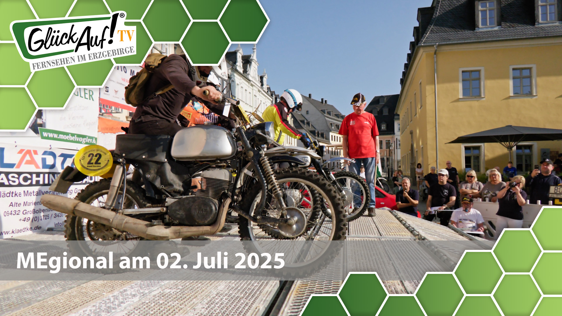 MEgional am 02. Juli 2025 mit der 23. Classic Enduro Geländefahrt rund um Zschopau 