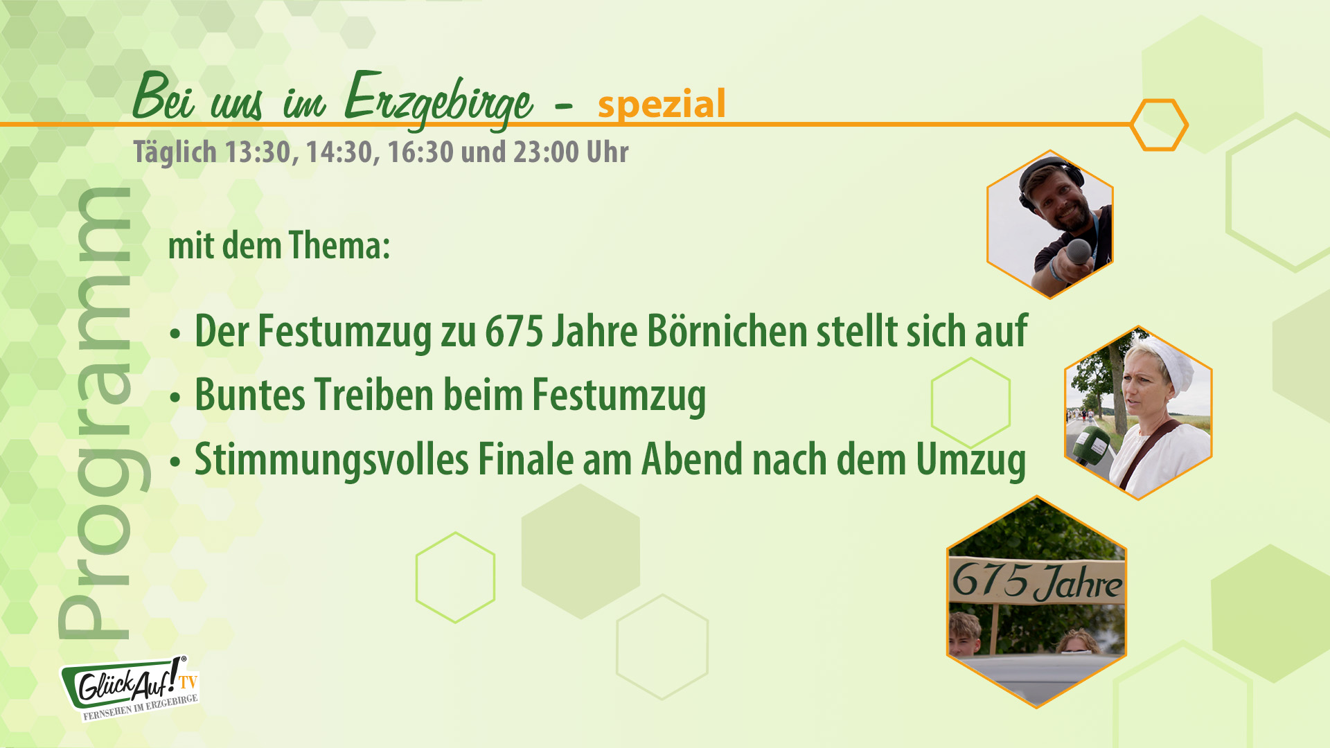 Bei uns im Erzgebirge - spezial vom 12.07. bis 18.07. Bei uns im Erzgebirge - spezial vom 12.07. bis 18.07.