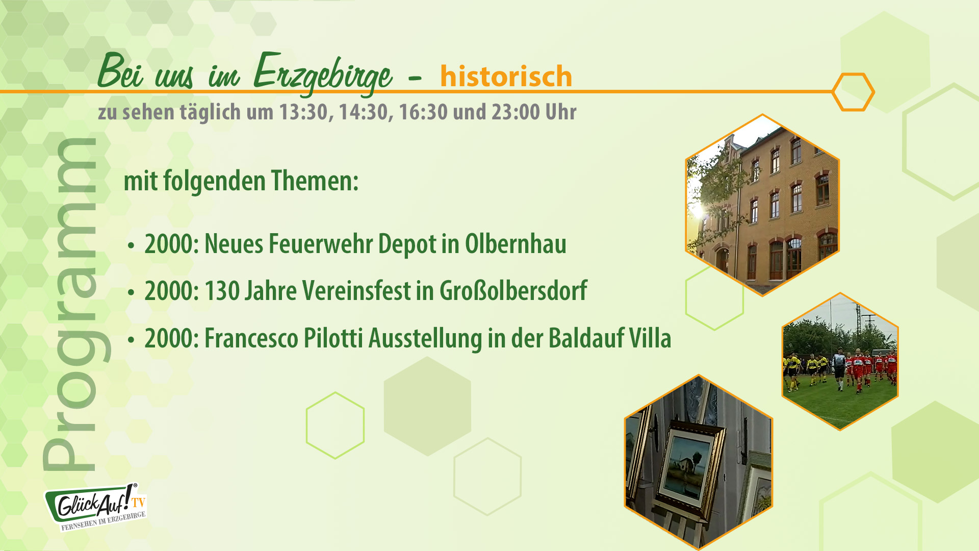 Bei uns im Erzgebirge - historisch vom 27.09. bis 03.10. Bei uns im Erzgebirge - historisch vom 27.09. bis 03.10.