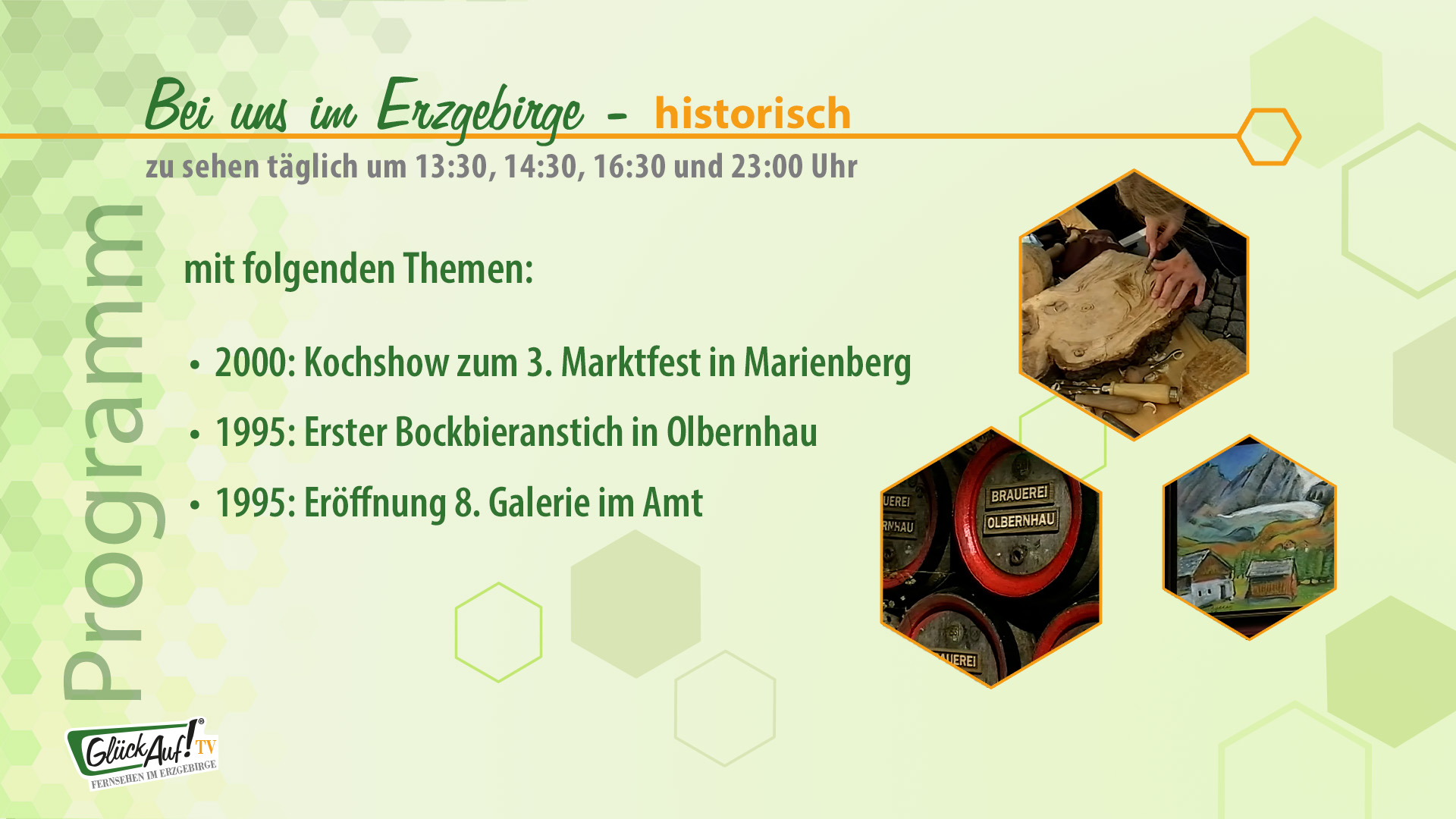 Bei uns im Erzgebirge - historisch vom 18.10. bis 24.10. Bei uns im Erzgebirge - historisch vom 18.10. bis 24.10.