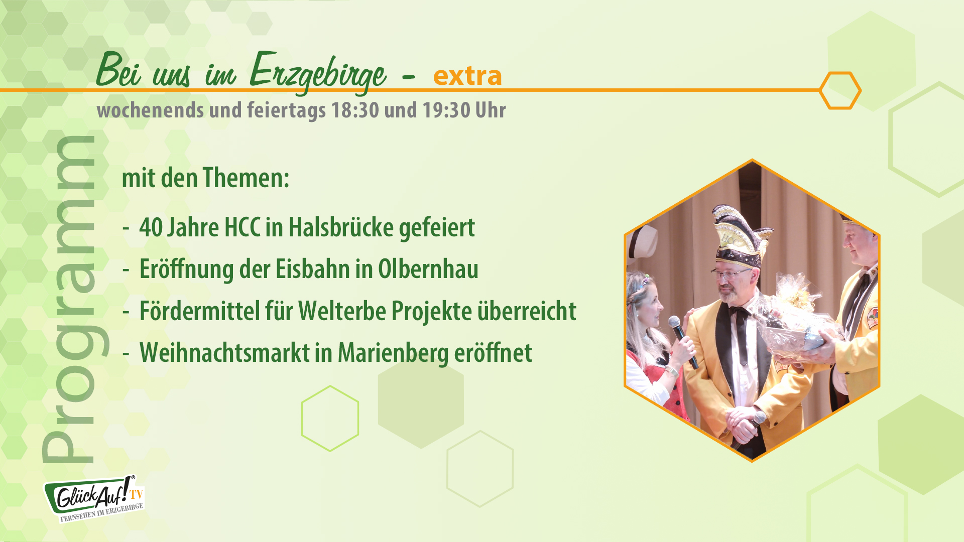 Bei uns im Erzgebirge - extra am 29.11. und 30.11.